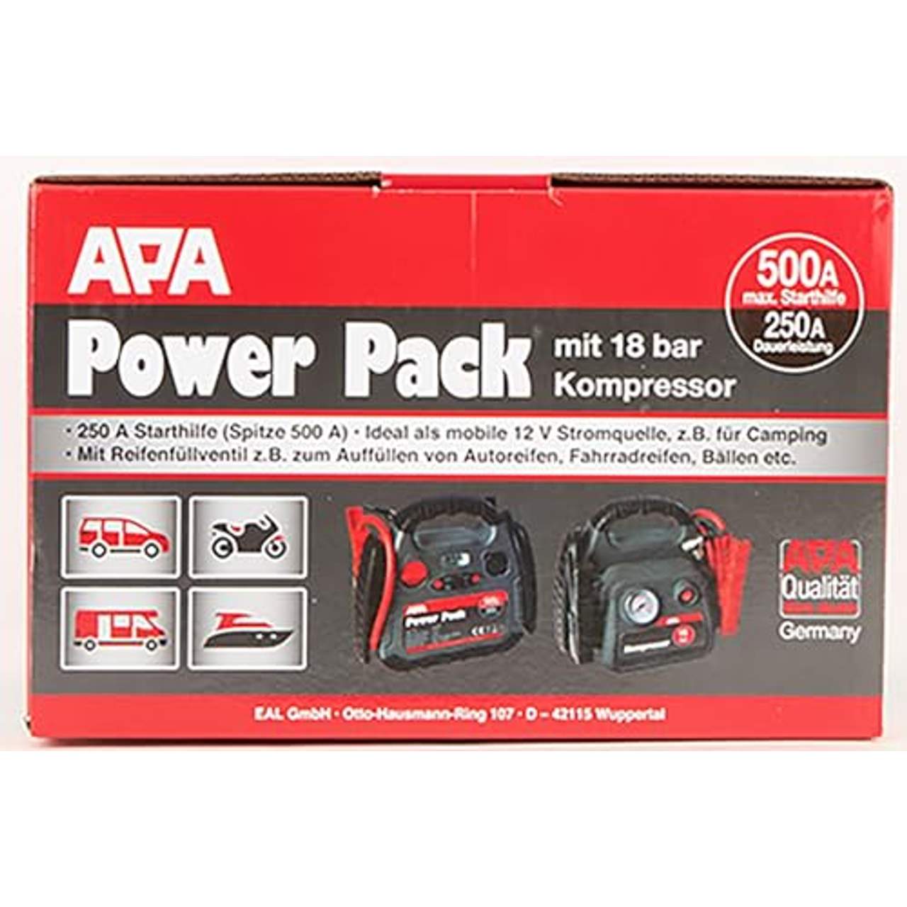 APA 16540 Powerpak mit Kompressor 18 bar