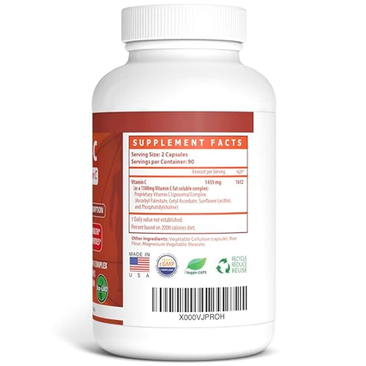 Liposomal Vitamin C 1200mg