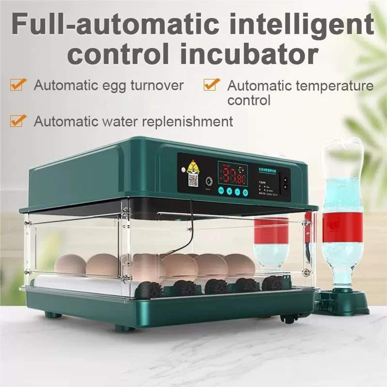 Brutautomat Vollautomatisch Brutmaschine Vollautomatisch Inkubator Hühner