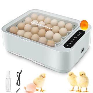 Sailnovo 24 Eier Professionelle LED Eier Inkubator Vollautomatisch