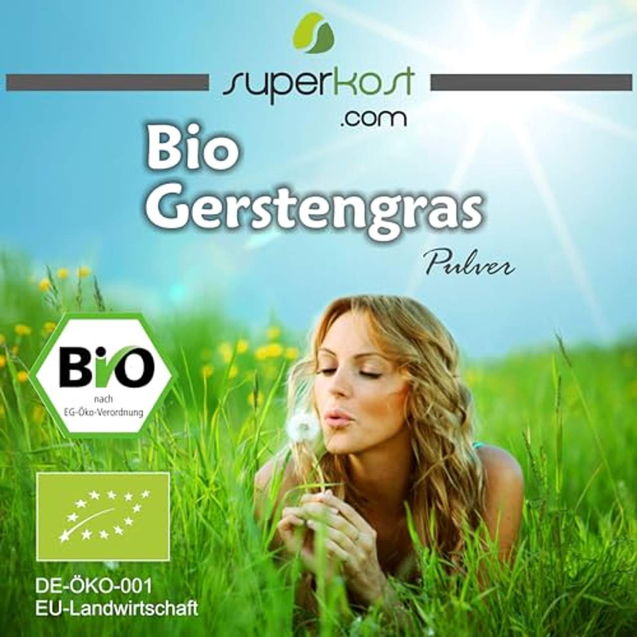 Superkost BIO Gerstengras Pulver Biologisch angebaut in Bayern