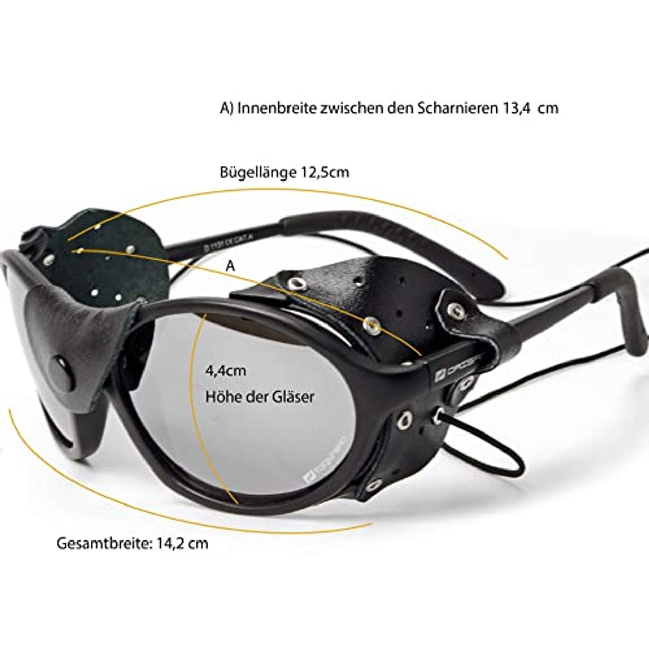 Daisan Everest Gletscherbrille Bergsteigerbrille Schutzfaktor 4