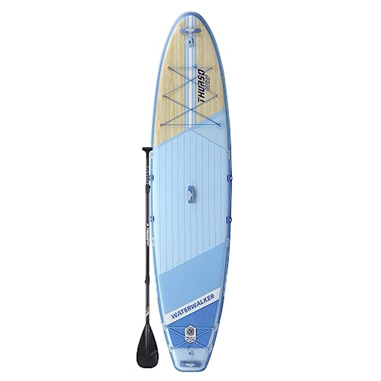 THURSO SURF aufblasbares Stand-Up-Paddling Board SUP 335 x 81 x 15 cm Karbon-Verstärkungsschienen