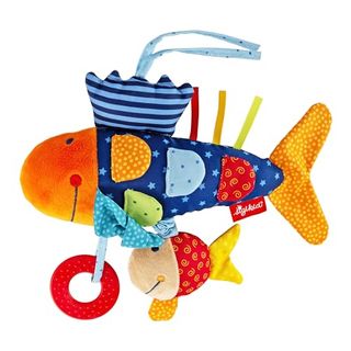 Sigikid Aktiv-Fisch Baby Activity PlayQ Mädchen und Jungen Babyspielzeug