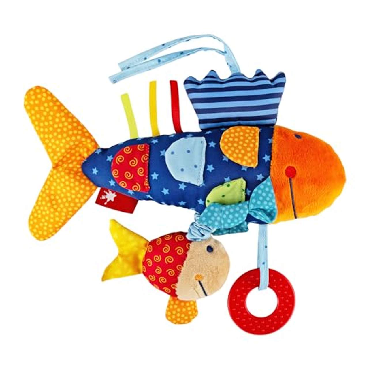 Sigikid Aktiv-Fisch Baby Activity PlayQ Mädchen und Jungen Babyspielzeug