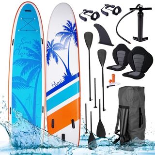 SUP Board Stand up Paddle Paddling Surfboard „Family“ 370x87x15cm
