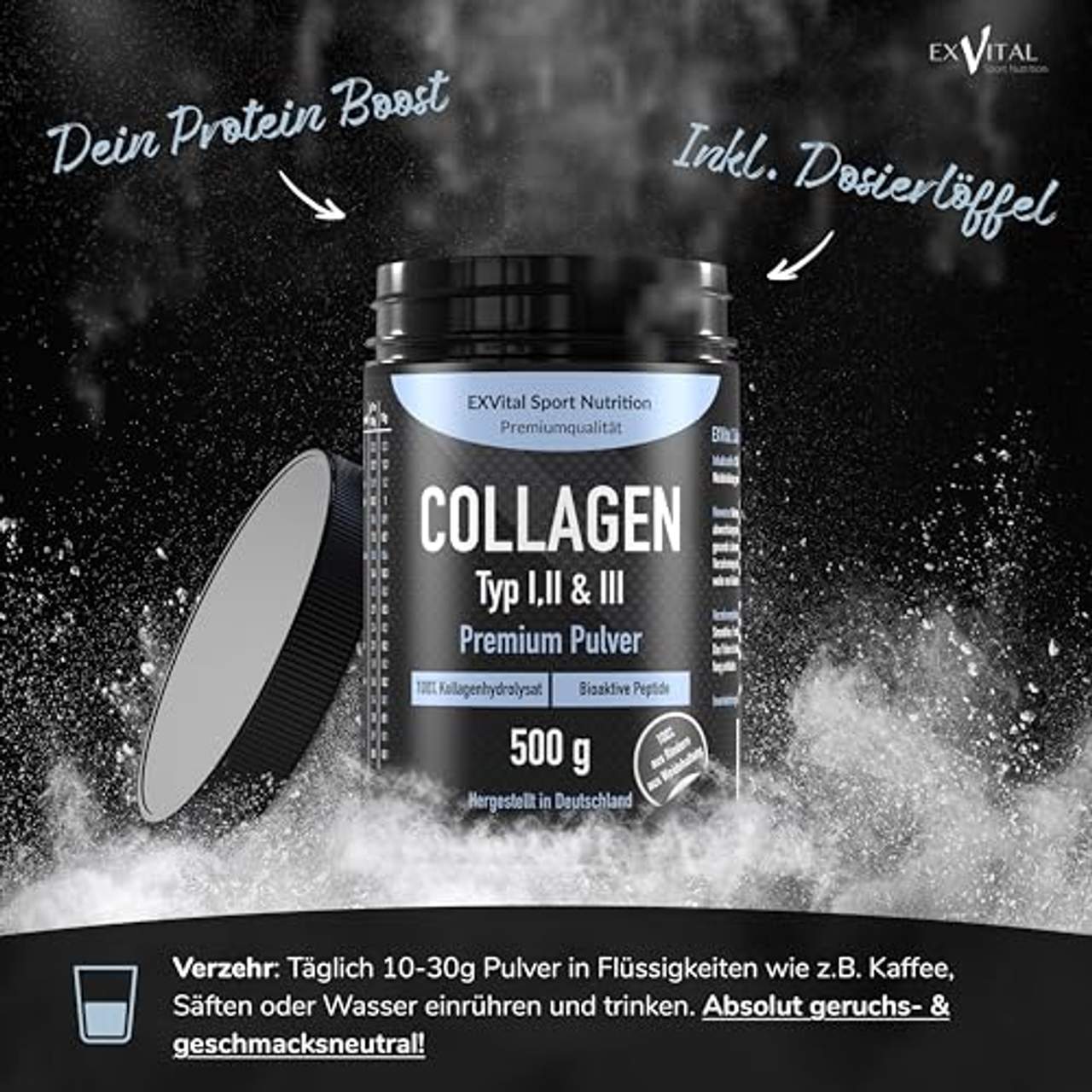 Collagen Pulver 500 Gramm