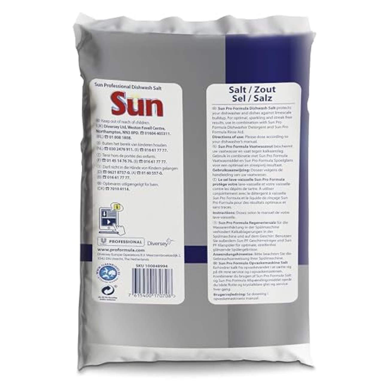 Sun Professional 100848994 Salz grobkörnig