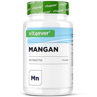 vit4ever Mangan 10 mg 365 Tabletten