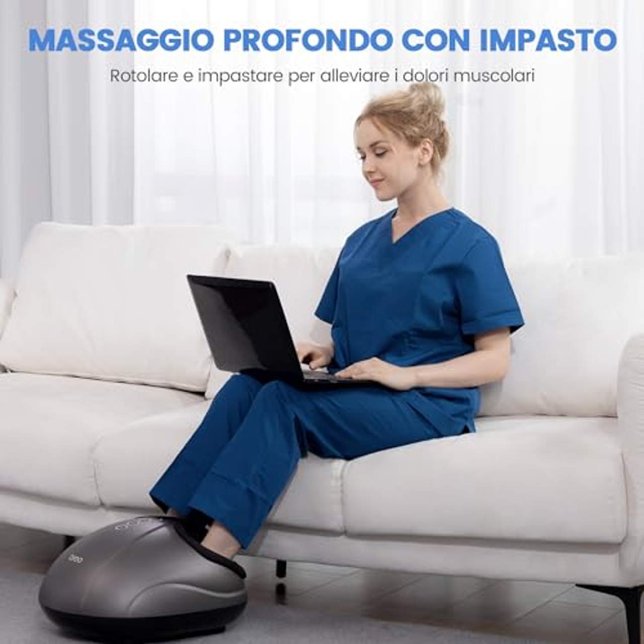 Breo Fußmassagegerät mit Wärmefunktion
