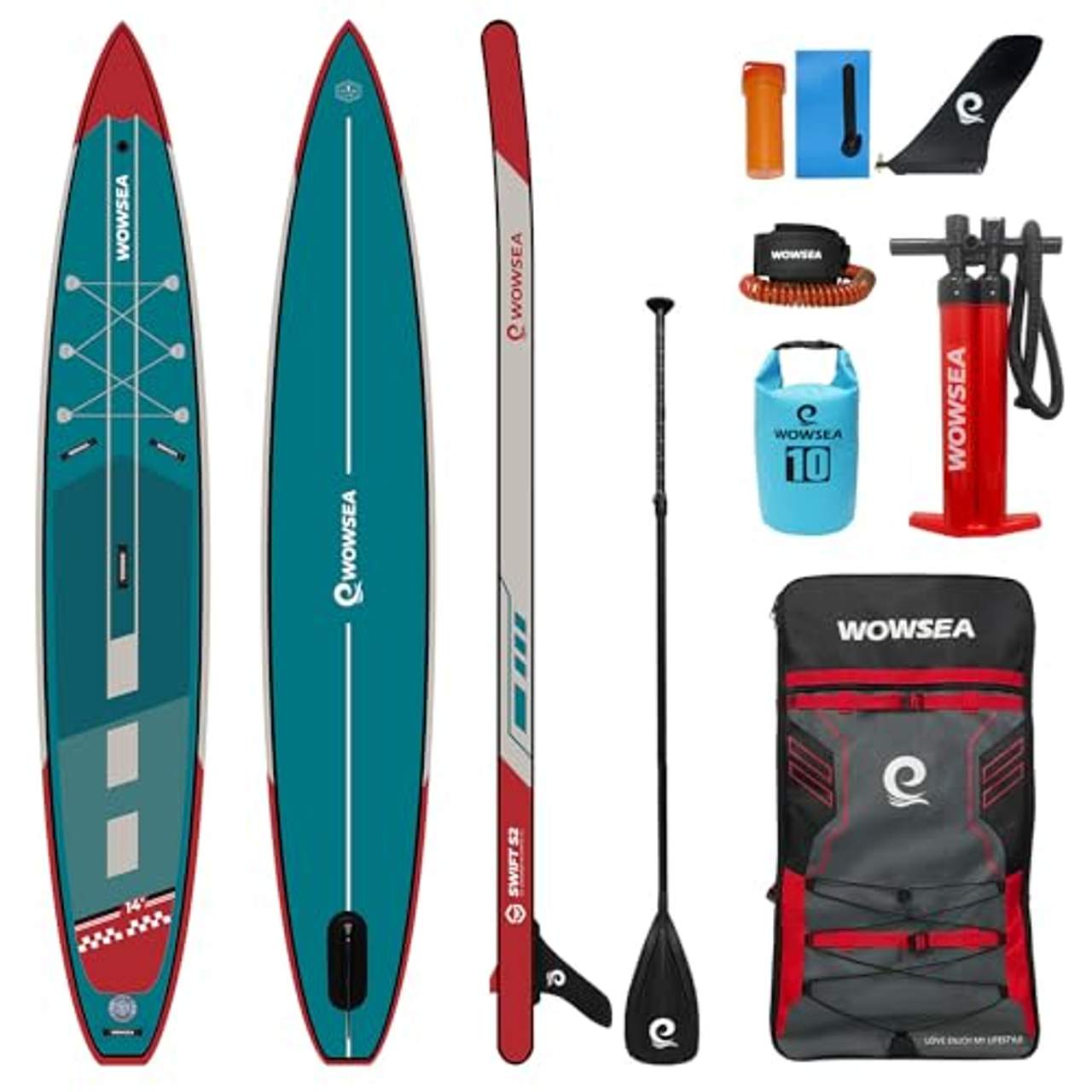 WOWSEA Swift S2 Aufblasbares Stand Up Paddle Board