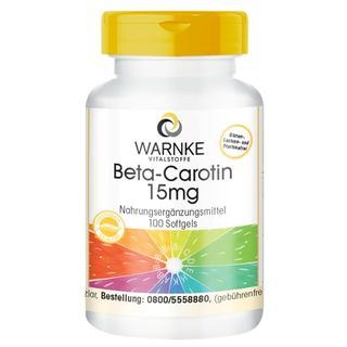 Beta Carotin Kapseln 15 mg 100 St