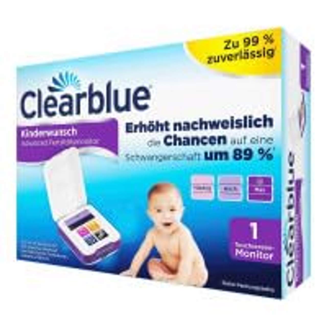 Clear Blue Computer Clearblue Kinderwunsch Fertilitätsmonitor: Zykluscomputer im ...