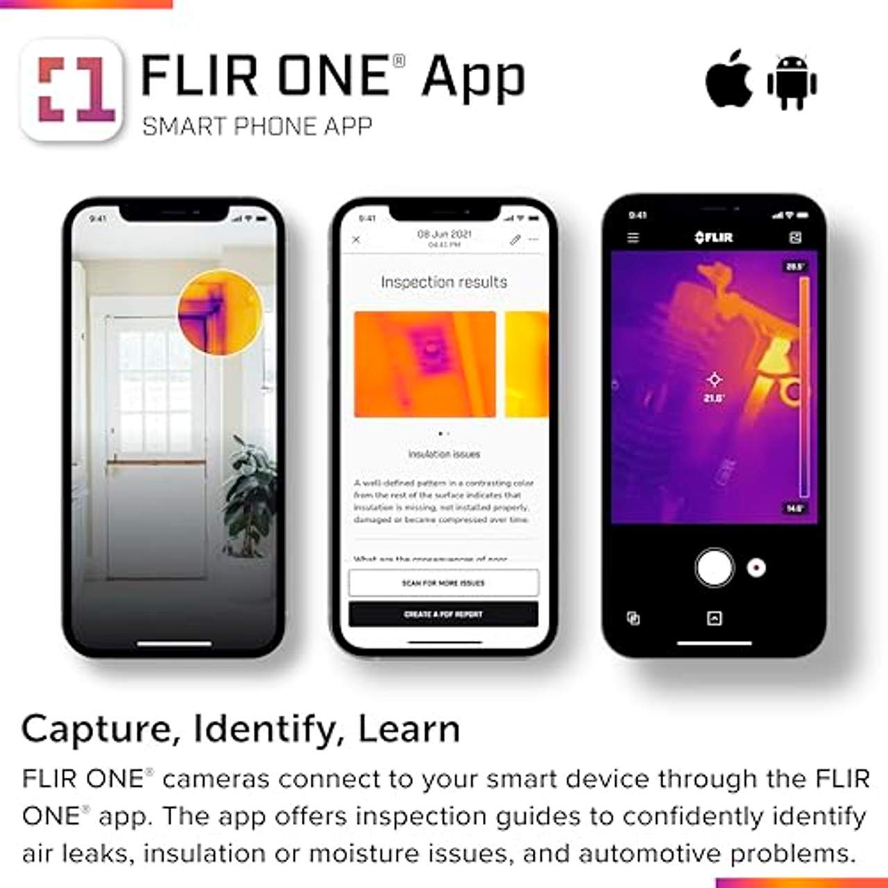 FLIR ONE PRO iOS ONE PRO Thermalbilderkamera