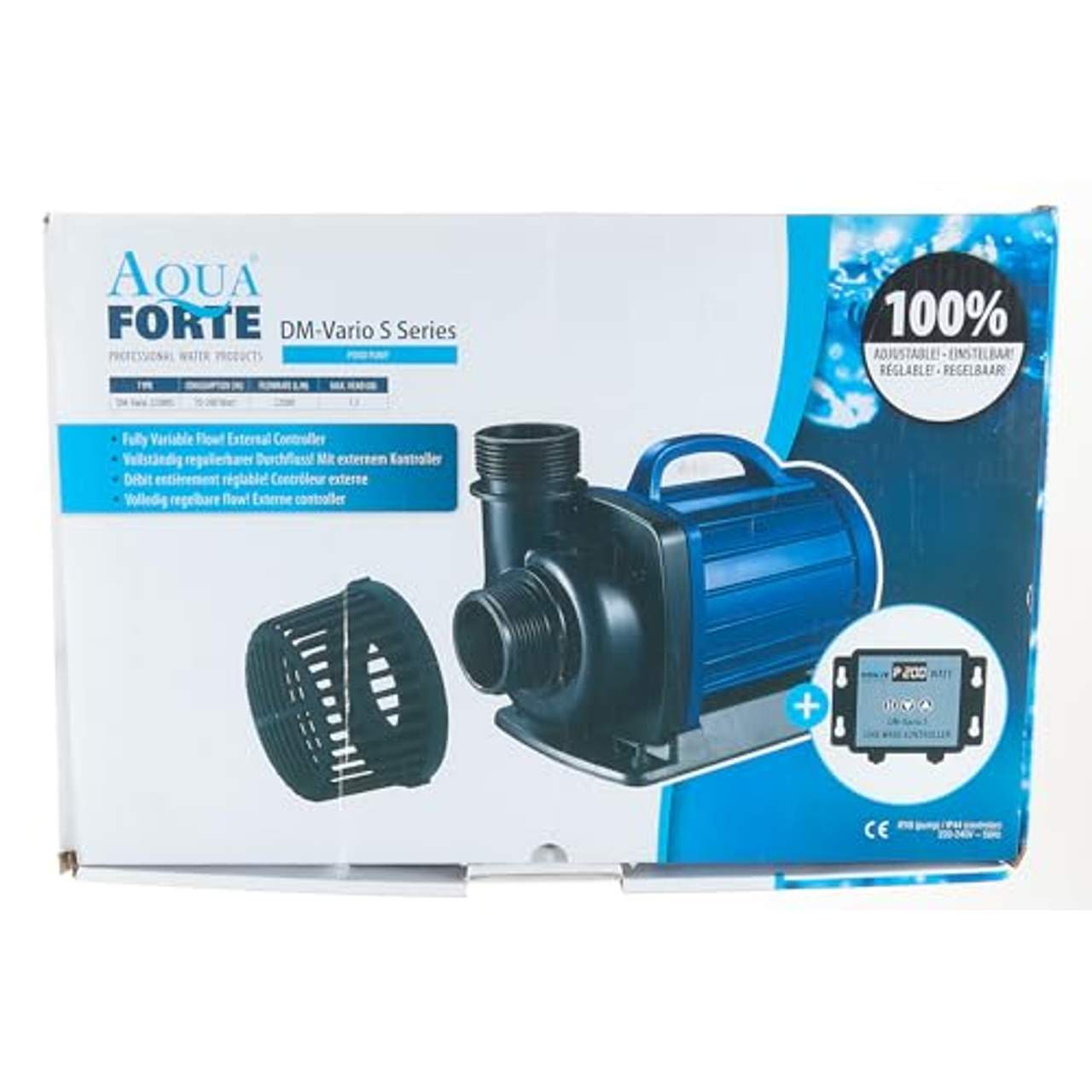 AquaForte Filter- Teichpumpe DM-22.000 Vario S