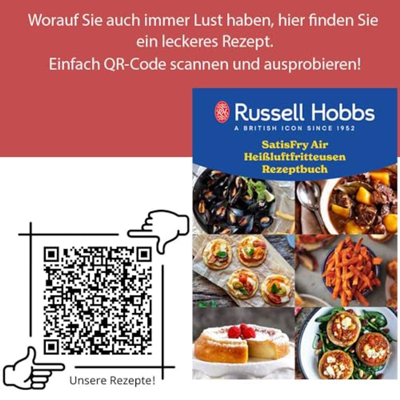 Russell Hobbs Heißluftfritteuse XXL 8l