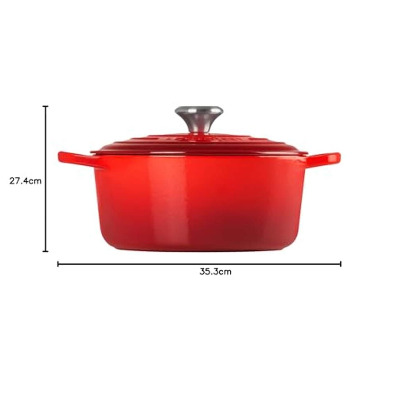 Le Creuset Signature Gusseisen-Bräter 22cm 4,2L