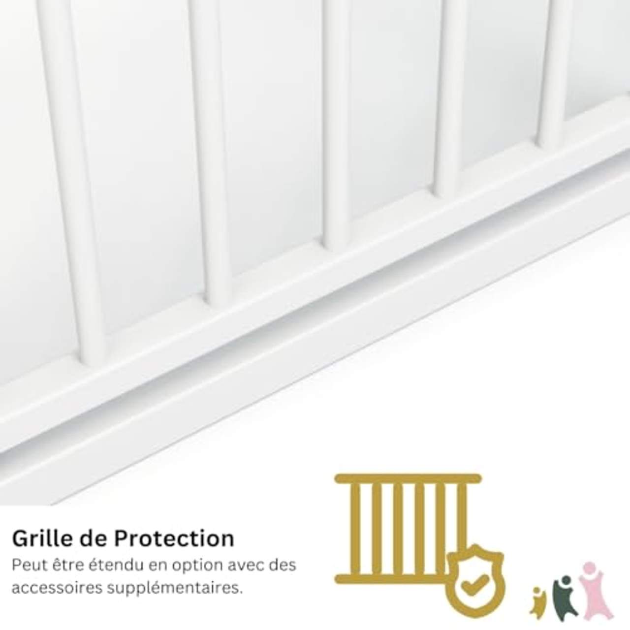 Geuther Türschutzgitter Easylock Plus