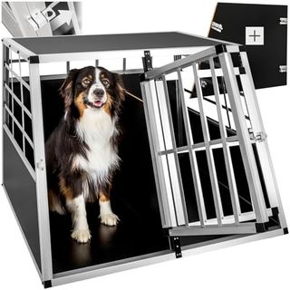 TecTake Alu Hundetransportbox -Diverse Größen-