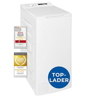 Exquisit Toplader Waschmaschine 7,5kg Füllmenge