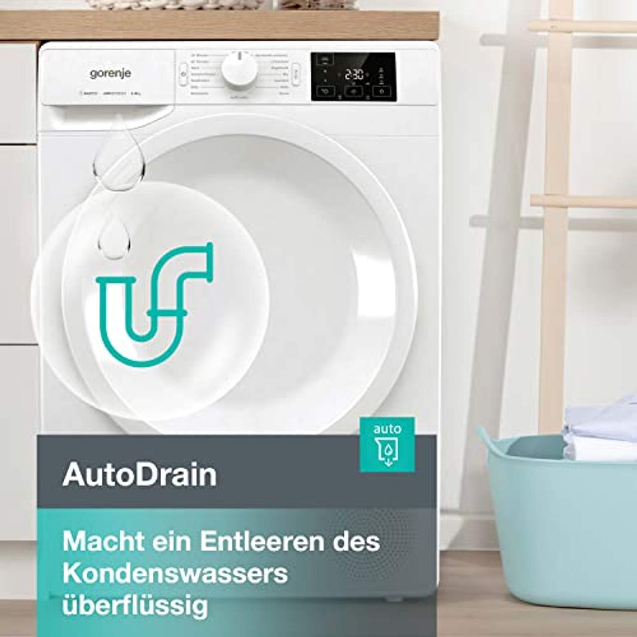 Gorenje DNE 8B Kondenstrockner 8 kg
