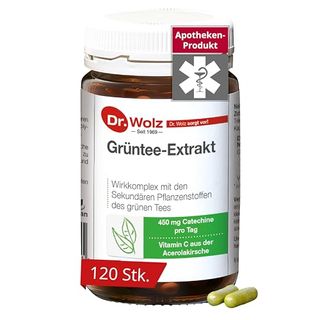 Grüntee-Extrakt von Dr Wolz 450mg Catechine aus grünem Tee