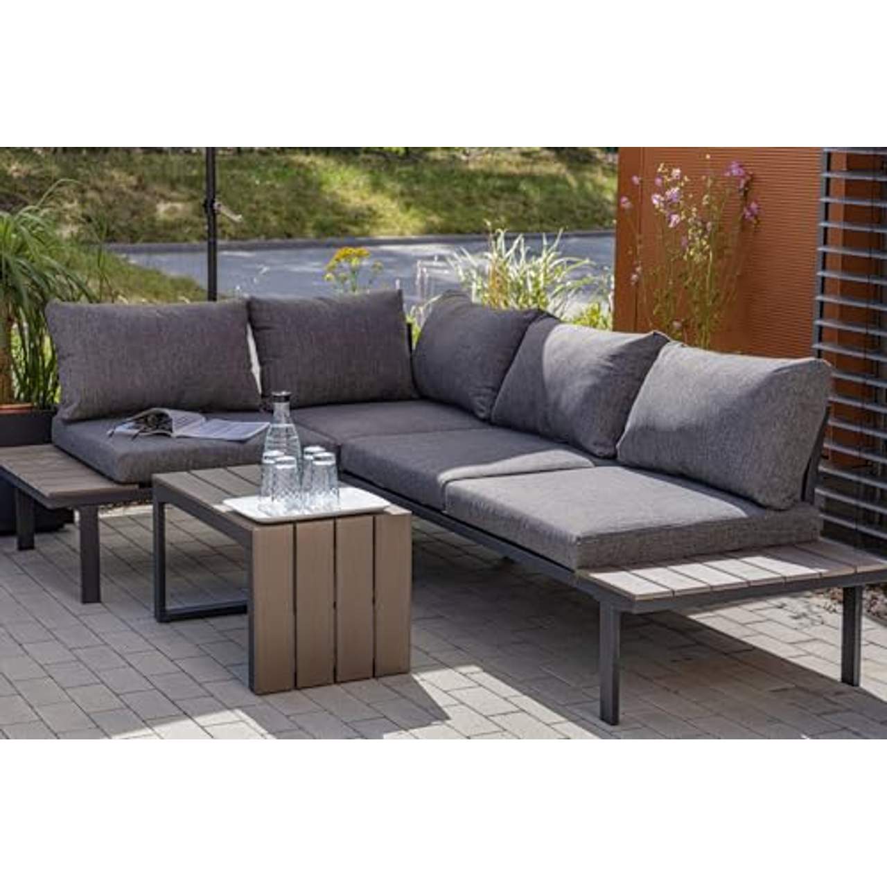 Ondis24 Lounge-Set Gartenmöbel Ecksitzgarnitur