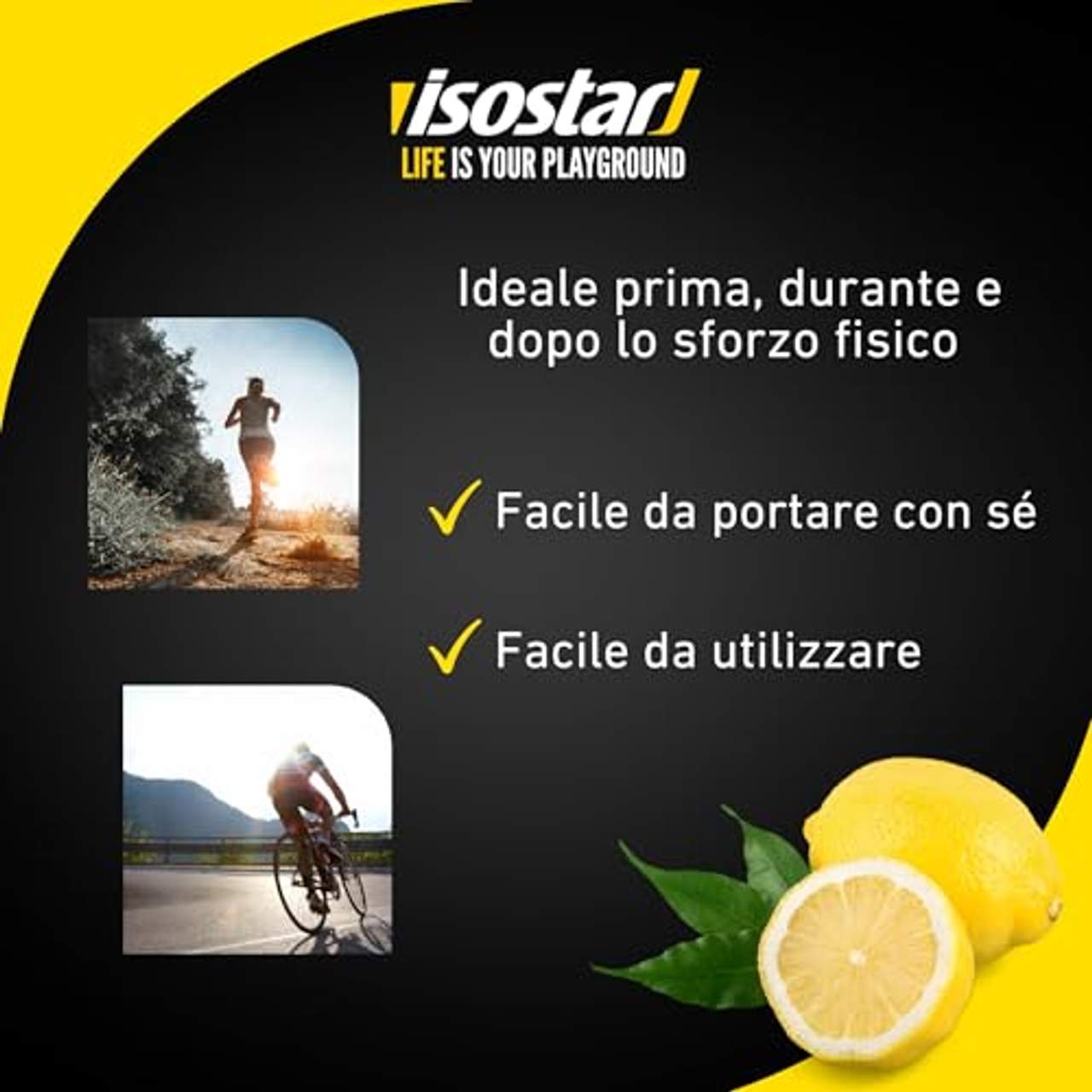 Isostar Powertabs Zitrone isotonisches Getränk