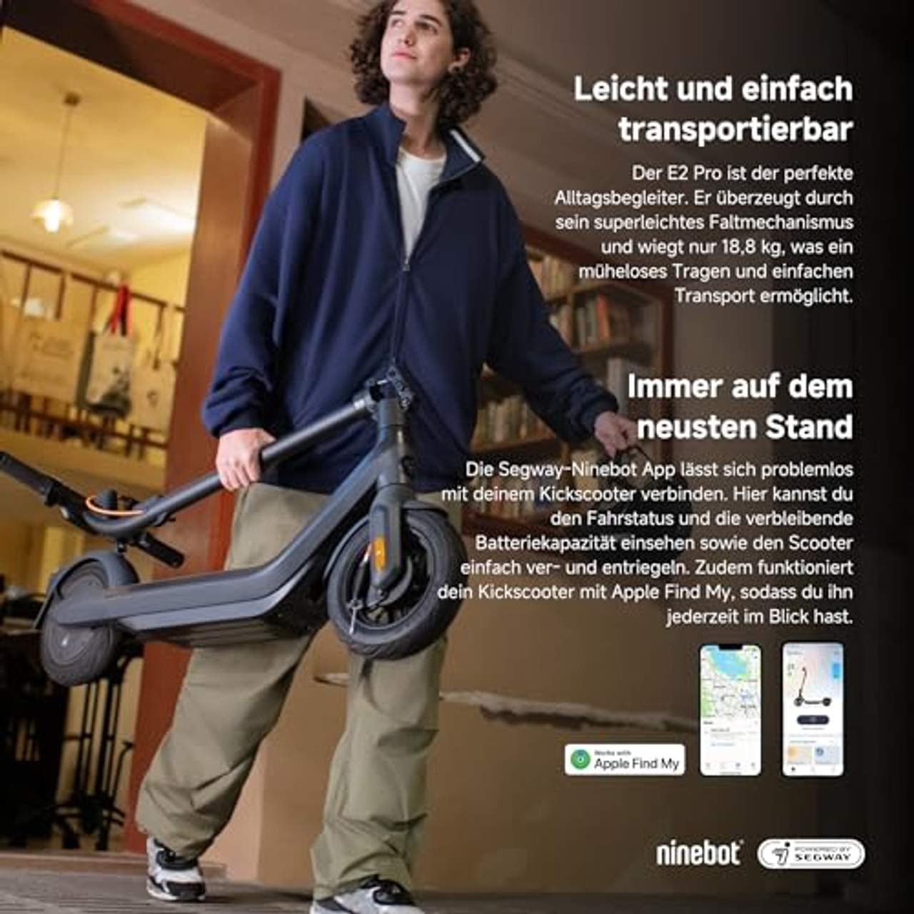 Segway-Ninebot E2 Pro D E-Scooter