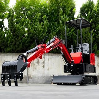 Minibagger 1 Tonne Hydraulischer Crawler