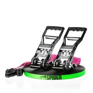 SPIDER SLACKLINE LKS02 Longline Slackline Set 35m