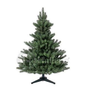 Original Hallerts Spritzguss Weihnachtsbaum Alnwick 120 cm als Nordmanntanne