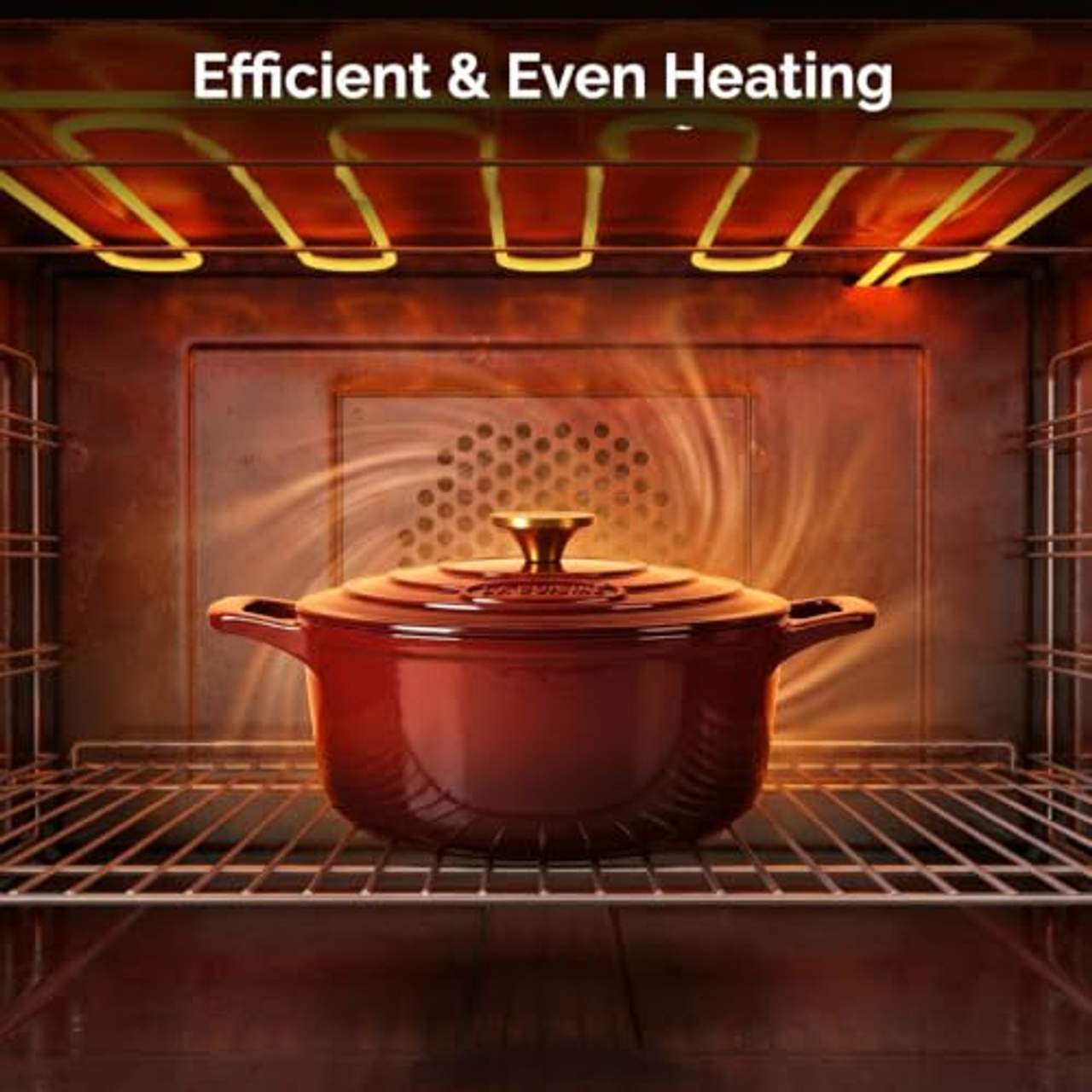 La Cuisine Gusseisen Ovale töpfe Bräter Schmortöpfe Auflaufform