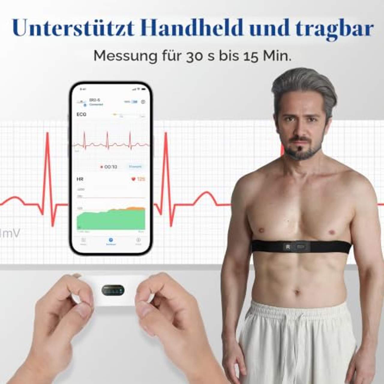 CheckMe ER2-S EKG für Zuhause