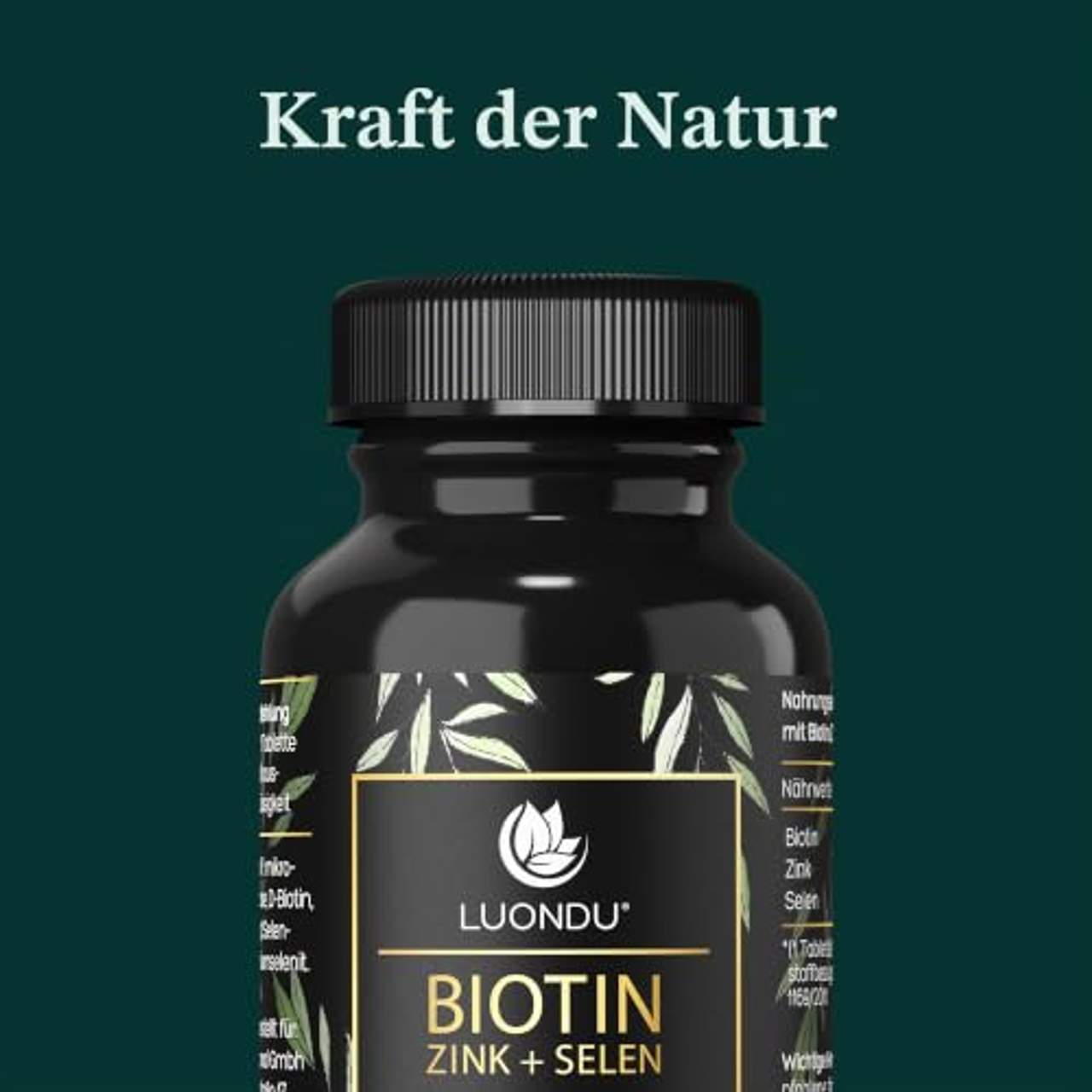 Luondu Biotin hochdosiert 10.000 mcg pro Tablette