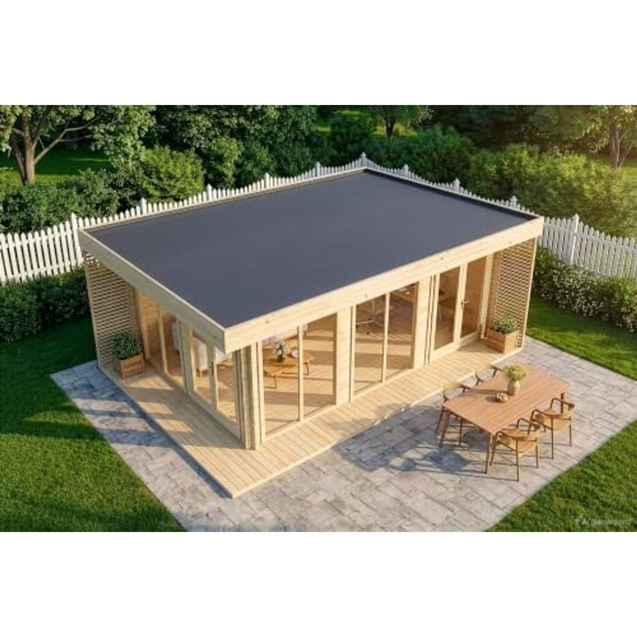 Alpholz Gartenlounge Viva B aus Massiv-Holz