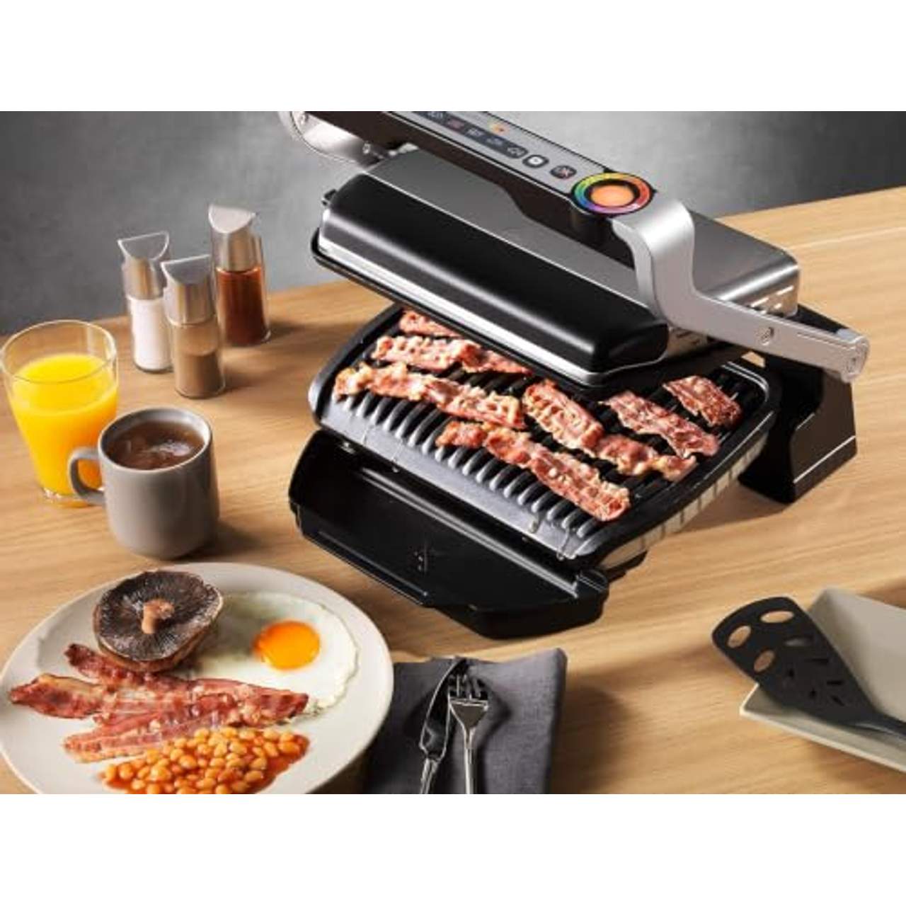 Tefal OptiGrill Kontaktgrill 6 Programme