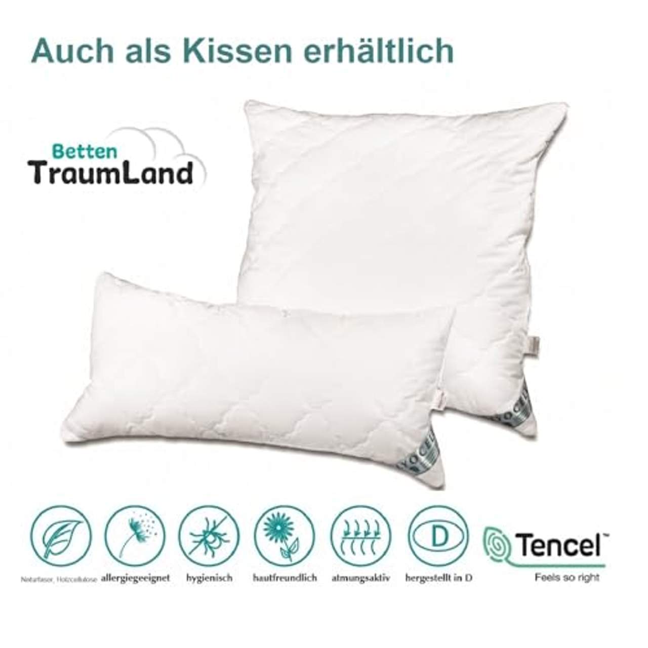 betten-traum-land Sommerhit% Sommerdecke Super Leicht 100% Natur Lyocell