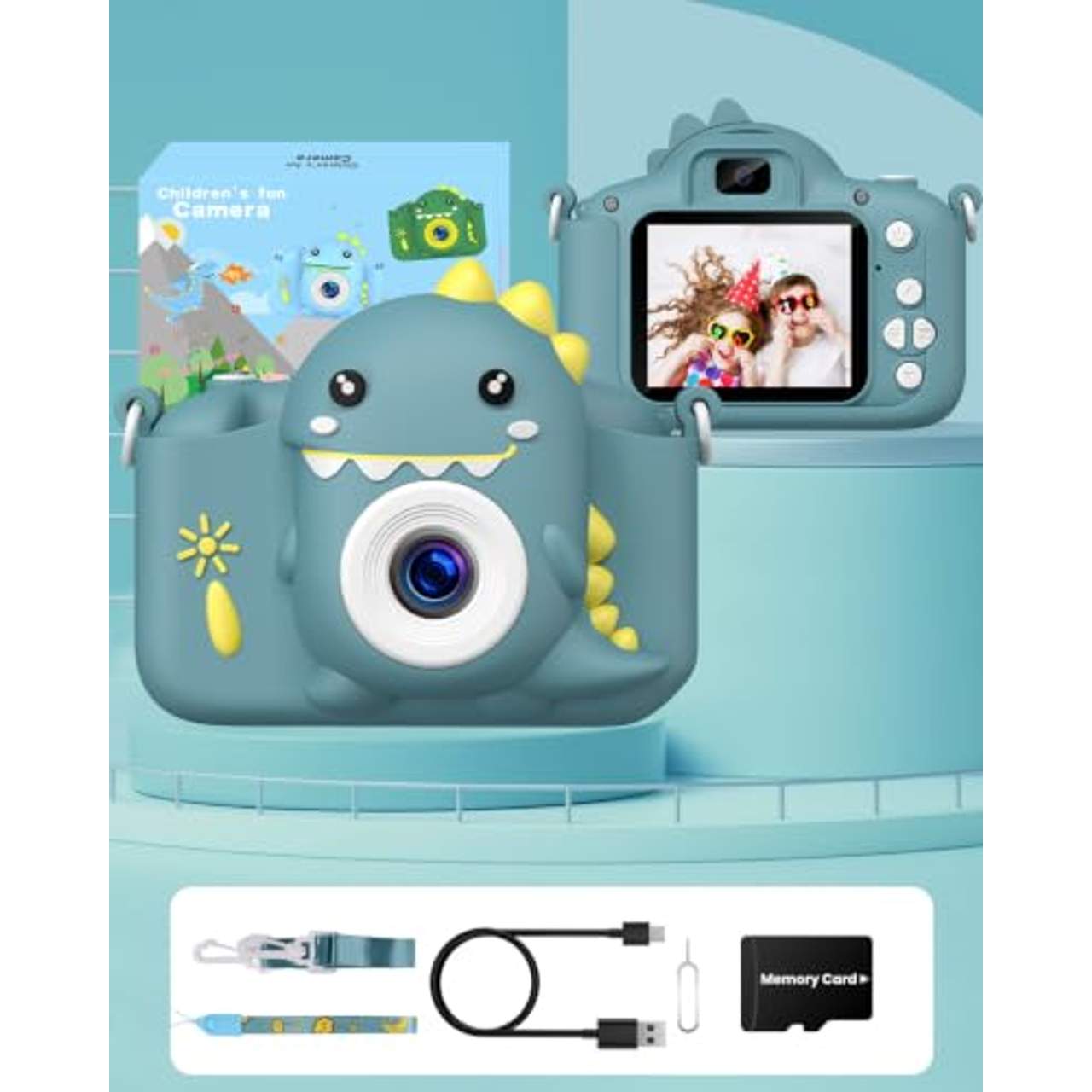 Gofunly Kinderkamera Gofunly Kinder Kamera 1080P 2,0-Zoll-Bildschirm Fotoapparat Kinder