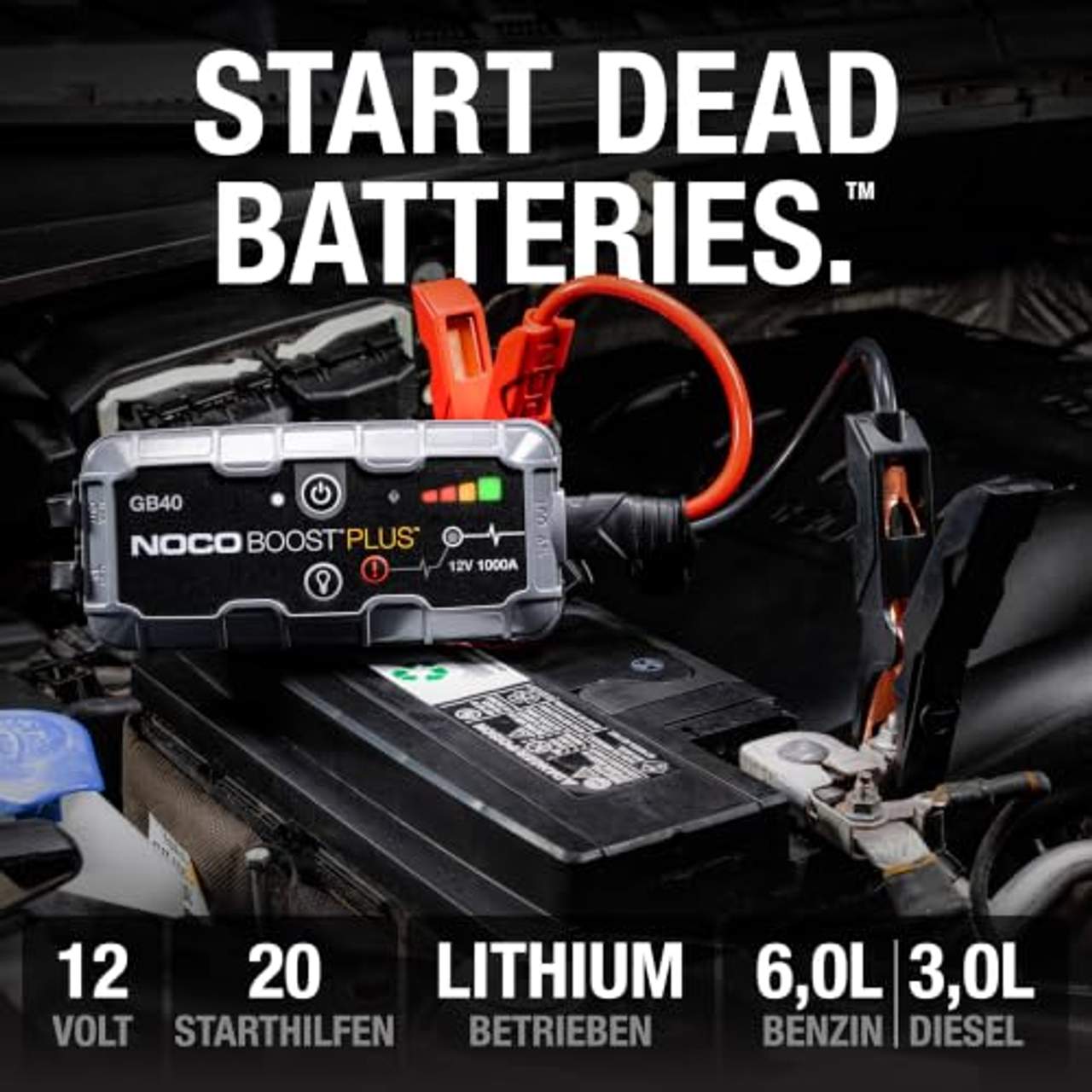 NOCO Genius Boost Plus GB40