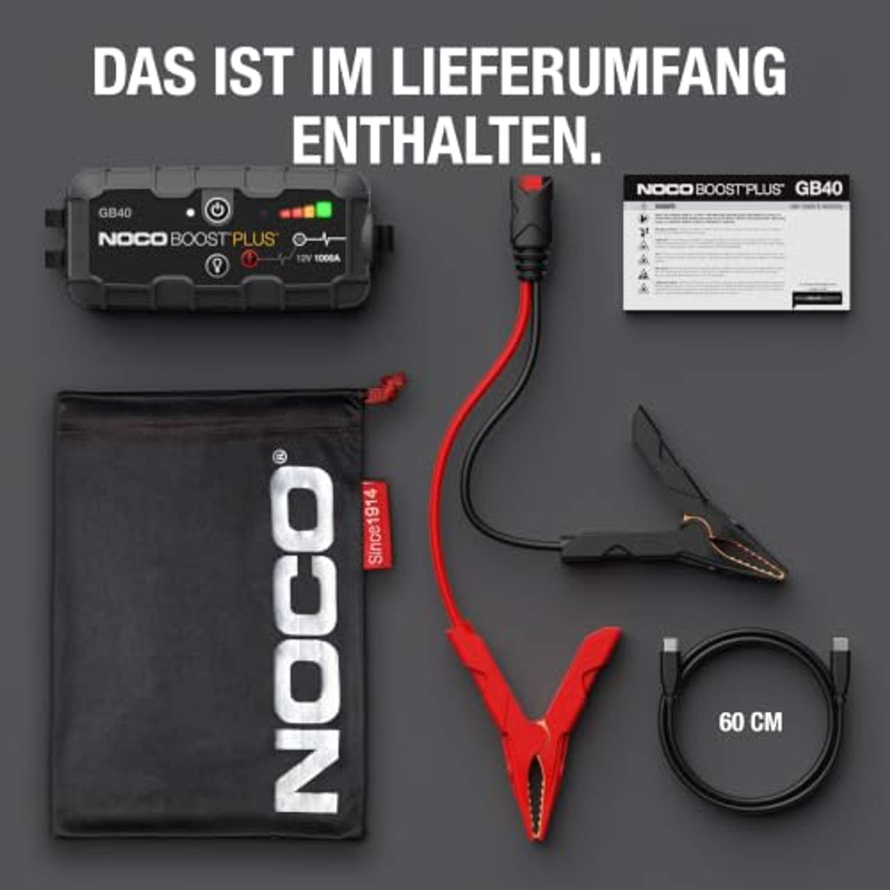 NOCO Genius Boost Plus GB40