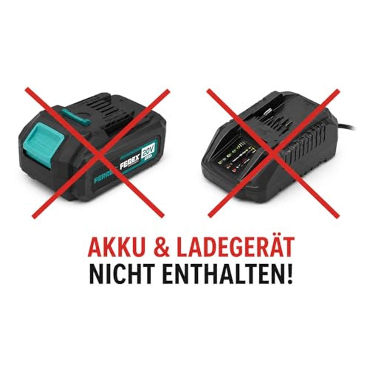 Ferrex 40V Akku-Laubsauger & Laubbläser