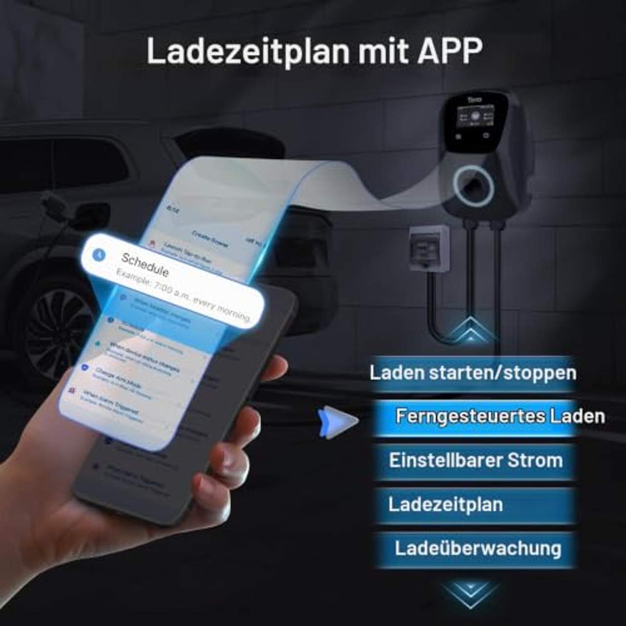 Tera EV Ladegerät Smart APP