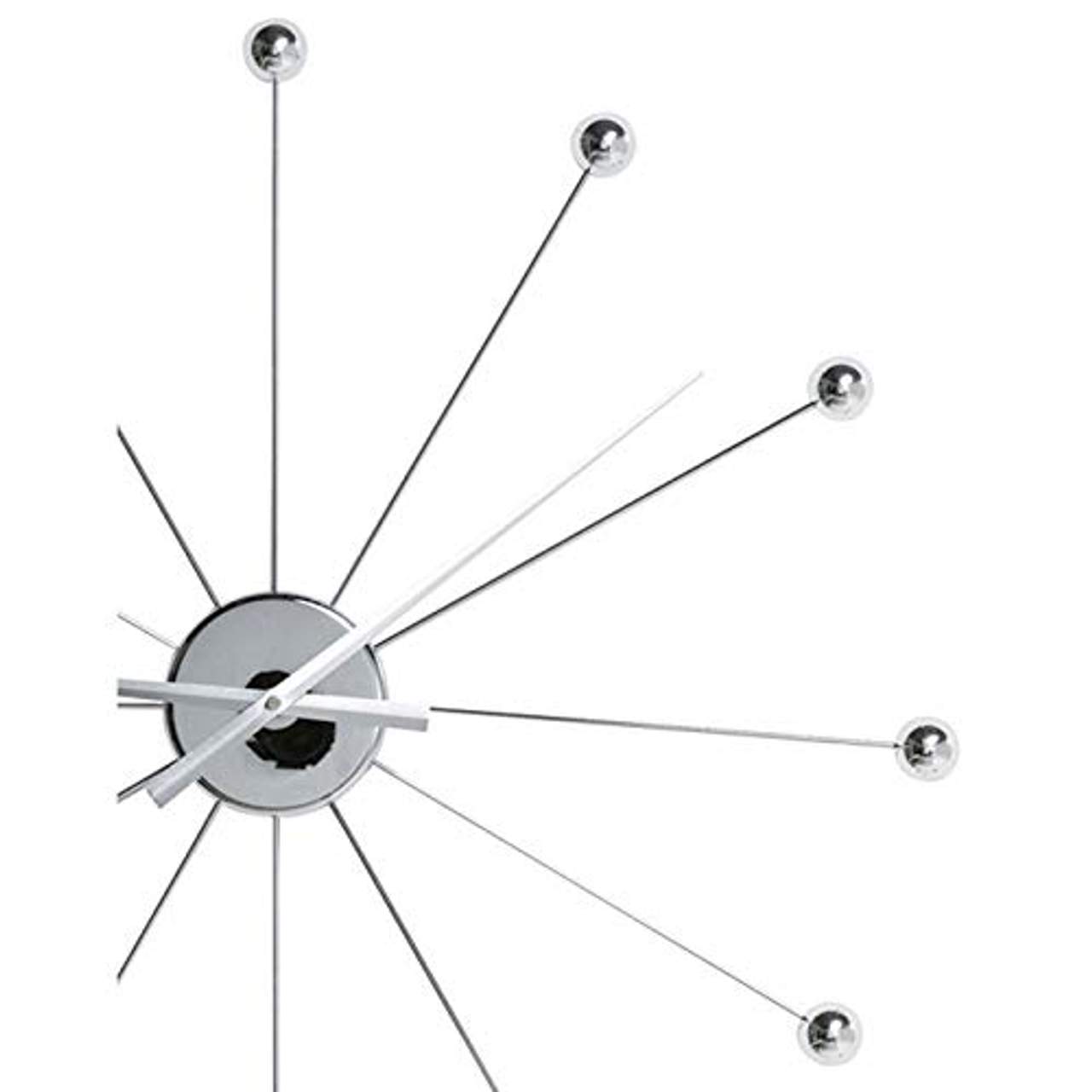 Kare Wanduhr Like Umbrella Chrome