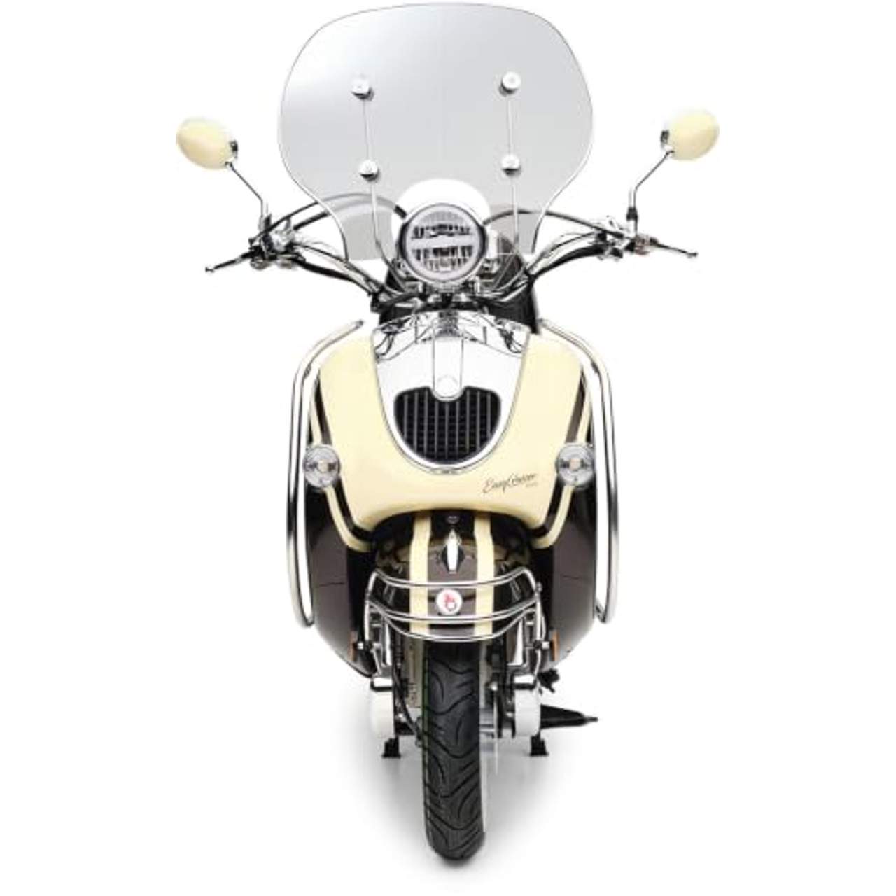Motorroller Retro EasyCruiser Artemis Braun Beige Roller