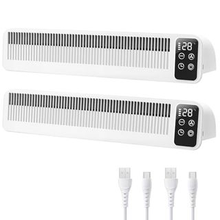 SURAIELEC Heizkörper Ventilator 2er Set