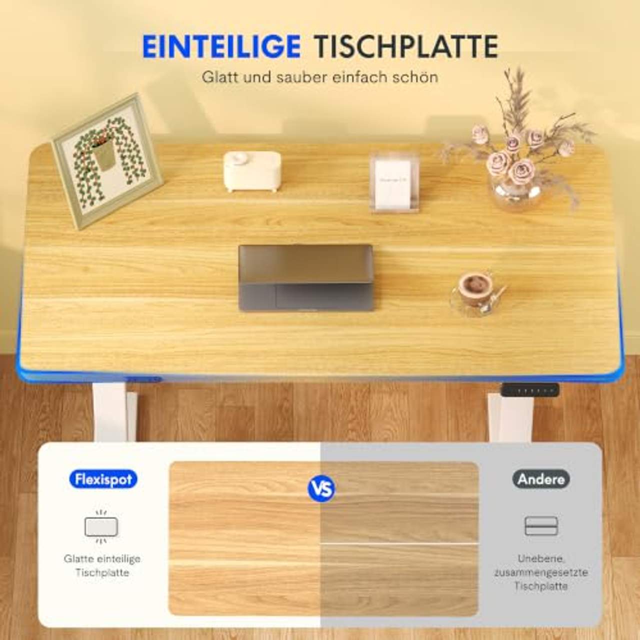 FLEXISPOT Basic Höhenverstellbarer Schreibtisch