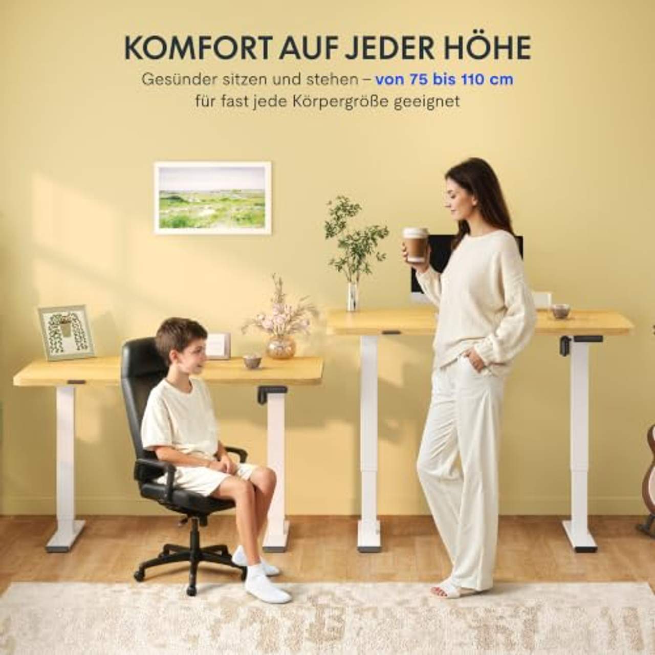 FLEXISPOT Basic Höhenverstellbarer Schreibtisch