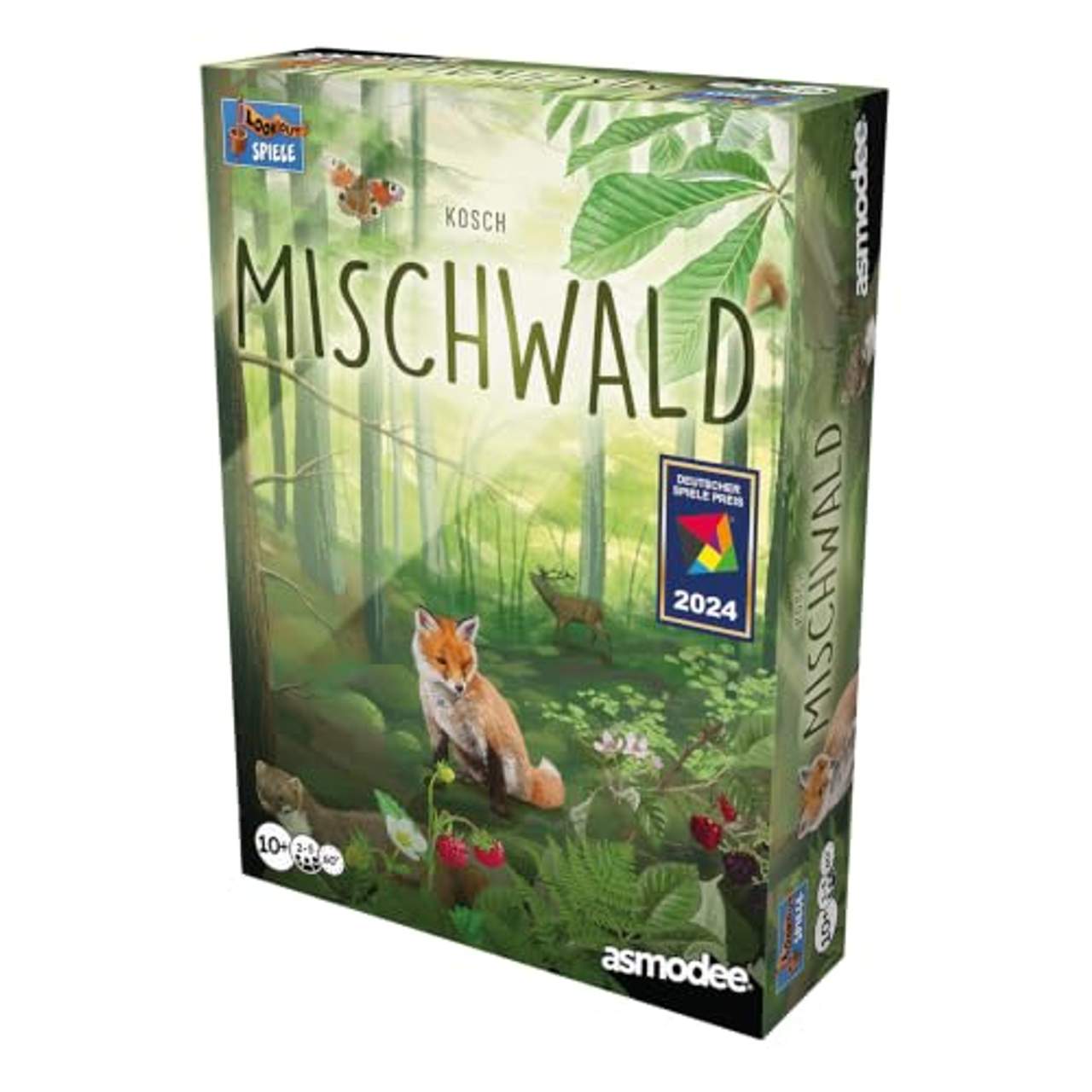 Lookout Mischwald Familienspiel Kartenspiel