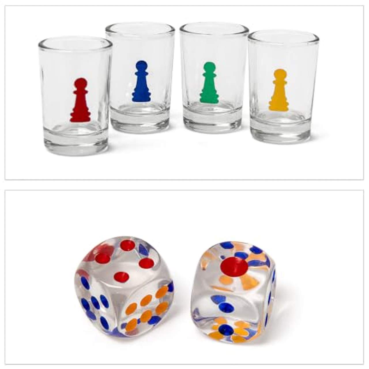 Relaxdays Drinking Ludo Spiel